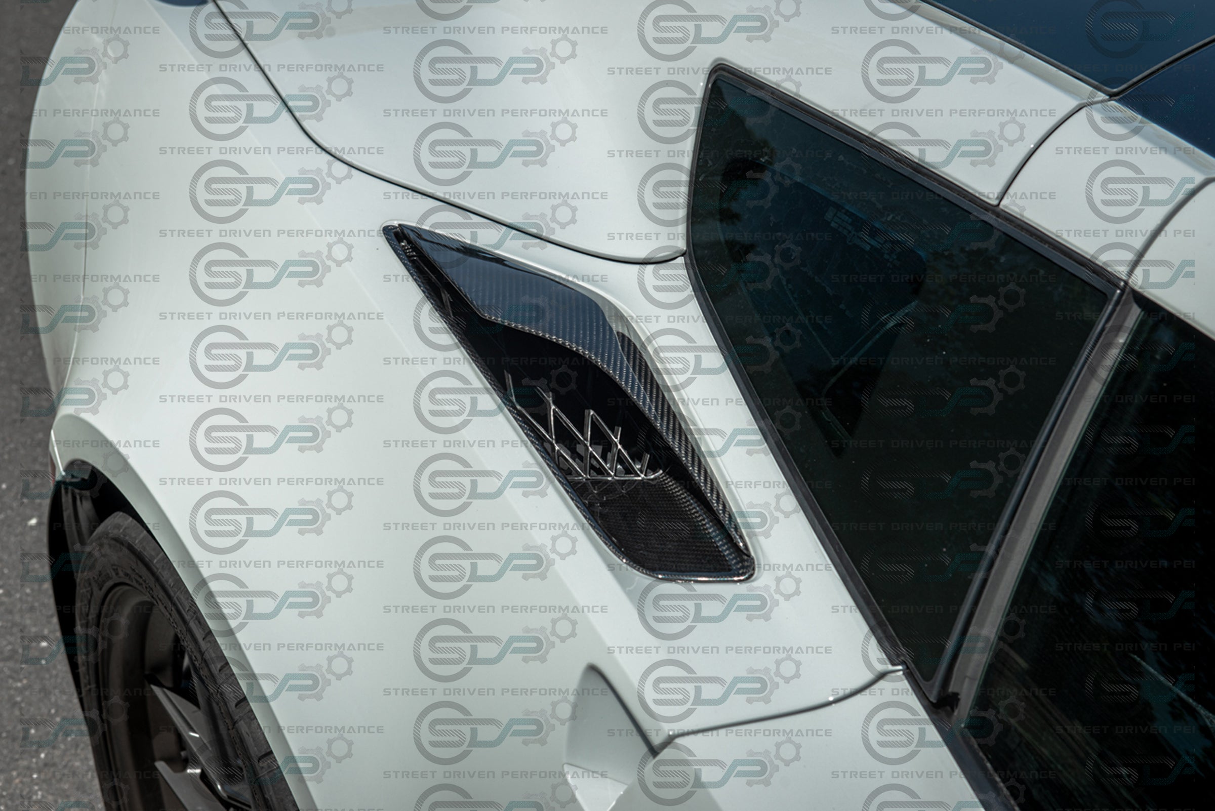 2014-2019 C7 - Corvette - Carbon Fiber Rear Quarter Panel Vents - Z06 Style